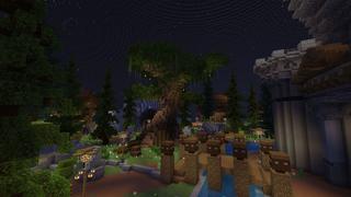 Screenshot of the Minecraft Bedrock Marketplace product Lava Dome Survival created by 5 Frame Studios.