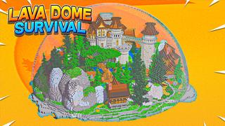 Thumbnail of the Minecraft Bedrock Marketplace product Lava Dome Survival created by 5 Frame Studios.