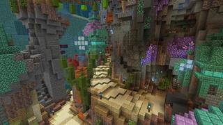 Screenshot of the Minecraft Bedrock Marketplace product Magical Aqua Castle created by 5 Frame Studios.