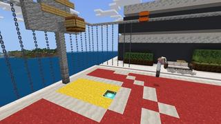 Screenshot of the Minecraft Bedrock Marketplace product Mega Cruise Ship created by 5 Frame Studios.