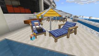 Screenshot of the Minecraft Bedrock Marketplace product Mega Cruise Ship created by 5 Frame Studios.