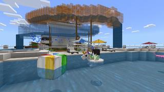 Screenshot of the Minecraft Bedrock Marketplace product Mega Cruise Ship created by 5 Frame Studios.