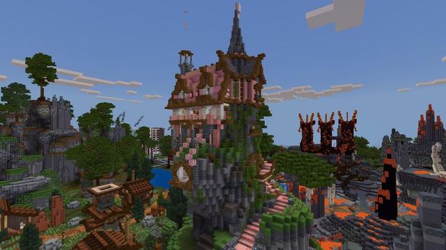 Screenshot of the Minecraft Bedrock Marketplace product Mega Evolve created by 5 Frame Studios.
