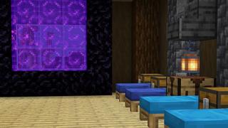 Screenshot of the Minecraft Bedrock Marketplace product Mega Iron Golem Farm created by 5 Frame Studios.