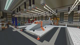 Screenshot of the Minecraft Bedrock Marketplace product MEGA PLANES created by 5 Frame Studios.