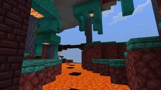 Screenshot of the Minecraft Bedrock Marketplace product Mega Spiral Parkour created by 5 Frame Studios.