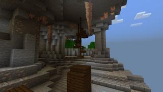 Screenshot of the Minecraft Bedrock Marketplace product Mega Spiral Parkour created by 5 Frame Studios.