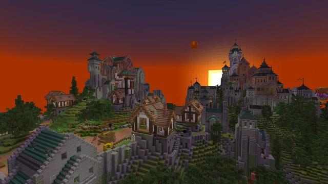 Screenshot of the Minecraft Bedrock Marketplace product Millionaire Island Kingdom created by 5 Frame Studios.