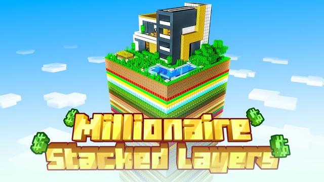 Thumbnail of the Minecraft Bedrock Marketplace product Millionaire Stacked Layers created by 5 Frame Studios.