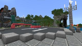 Screenshot of the Minecraft Bedrock Marketplace product Millionaire Tropical Island created by 5 Frame Studios.