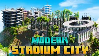 Thumbnail of the Minecraft Bedrock Marketplace product Modern Stadium City created by 5 Frame Studios.