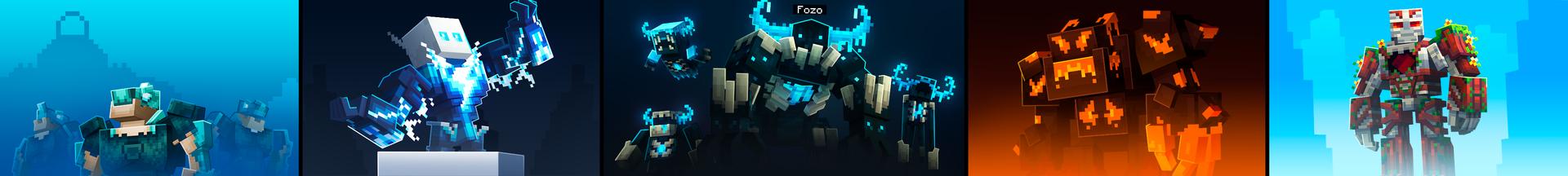 Panorama of the Minecraft Bedrock Marketplace product Mutant Morph created by 5 Frame Studios.