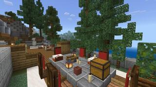 Screenshot of the Minecraft Bedrock Marketplace product Noob Pro Hacker Mansions created by 5 Frame Studios.