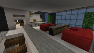 Screenshot of the Minecraft Bedrock Marketplace product Noob Pro Hacker Mansions created by 5 Frame Studios.