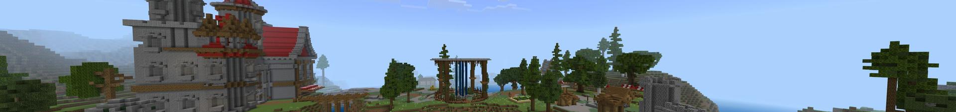 Panorama of the Minecraft Bedrock Marketplace product OG Survival created by 5 Frame Studios.