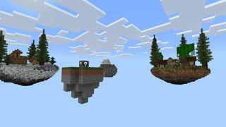 Screenshot of the Minecraft Bedrock Marketplace product One Block Survival created by 5 Frame Studios.