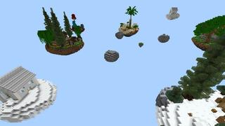 Screenshot of the Minecraft Bedrock Marketplace product One Block Survival created by 5 Frame Studios.