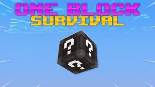 Thumbnail of the Minecraft Bedrock Marketplace product One Block Survival created by 5 Frame Studios.