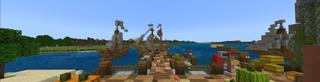 Panorama of the Minecraft Bedrock Marketplace product OP Fishing loot created by 5 Frame Studios.