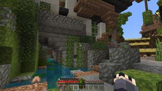 Screenshot of the Minecraft Bedrock Marketplace product OP Fishing loot created by 5 Frame Studios.