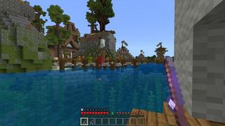 Screenshot of the Minecraft Bedrock Marketplace product OP Fishing loot created by 5 Frame Studios.