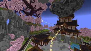 Screenshot of the Minecraft Bedrock Marketplace product Parkour created by 5 Frame Studios.