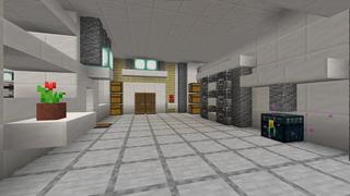 Screenshot of the Minecraft Bedrock Marketplace product Pro Hacker Mansion created by 5 Frame Studios.