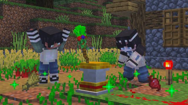 Screenshot of the Minecraft Bedrock Marketplace product Reliquary Magic Expansion Add-On created by 5 Frame Studios.