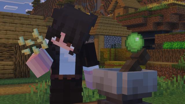 Screenshot of the Minecraft Bedrock Marketplace product Reliquary Magic Expansion Add-On created by 5 Frame Studios.
