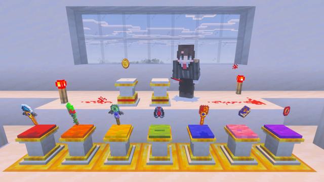 Screenshot of the Minecraft Bedrock Marketplace product Reliquary Reincarnations created by 5 Frame Studios.