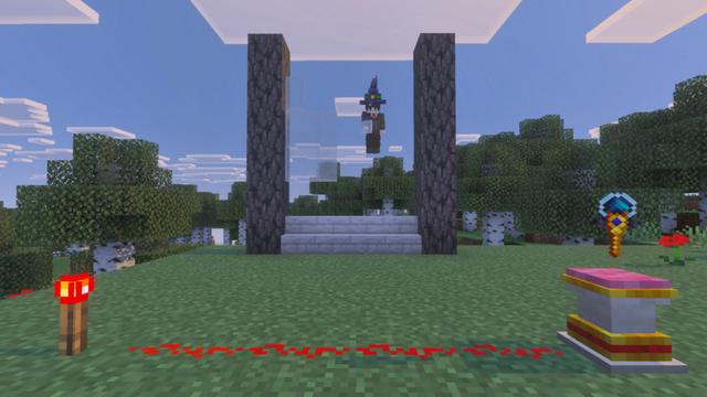 Screenshot of the Minecraft Bedrock Marketplace product Reliquary Reincarnations created by 5 Frame Studios.