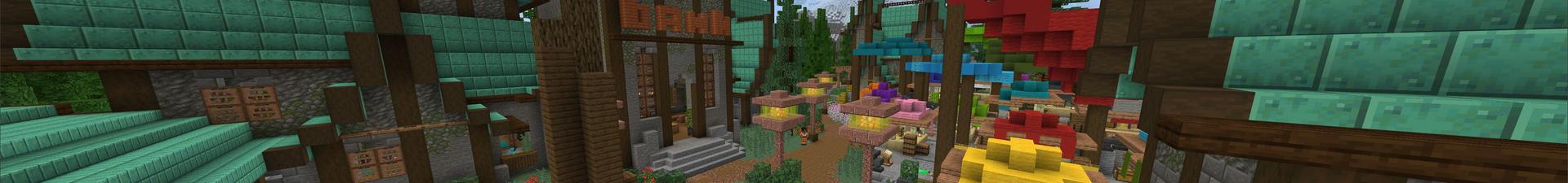Panorama of the Minecraft Bedrock Marketplace product SB737 100 Days Challenge created by 5 Frame Studios.