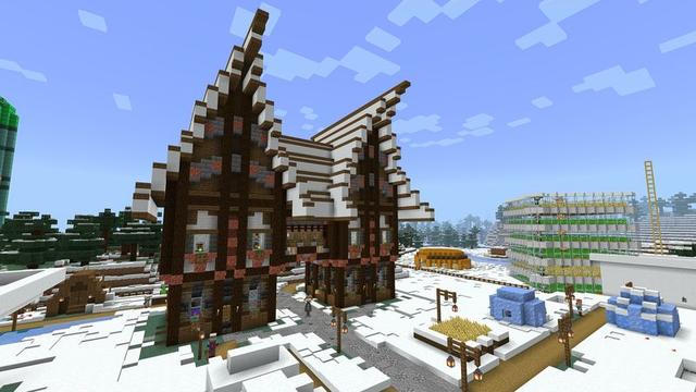 Screenshot of the Minecraft Bedrock Marketplace product SB737 100 Days Survival created by 5 Frame Studios.