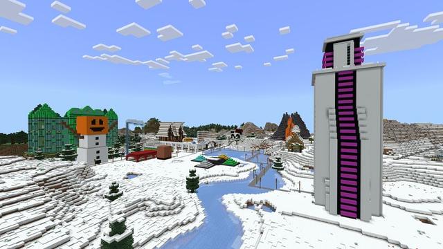 Screenshot of the Minecraft Bedrock Marketplace product SB737 100 Days Survival created by 5 Frame Studios.