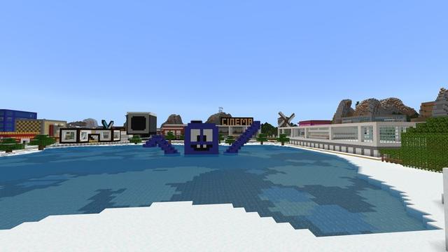 Screenshot of the Minecraft Bedrock Marketplace product SB737 Awesome World created by 5 Frame Studios.