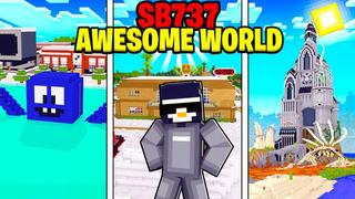 Thumbnail of the Minecraft Bedrock Marketplace product SB737 Mundo alucinante created by 5 Frame Studios.