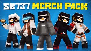 Thumbnail of the Minecraft Bedrock Marketplace product SB737 Merch Pack created by 5 Frame Studios.