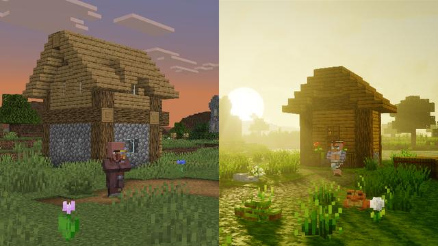 Screenshot of the Minecraft Bedrock Marketplace product Seasons Realism+ created by 5 Frame Studios.
