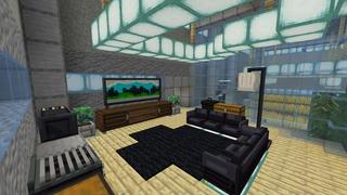 Screenshot of the Minecraft Bedrock Marketplace product Secret MEGA Bunker created by 5 Frame Studios.