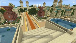 Screenshot of the Minecraft Bedrock Marketplace product Secure Desert Village created by 5 Frame Studios.
