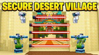 Thumbnail of the Minecraft Bedrock Marketplace product Protege a Aldeia do Deserto created by 5 Frame Studios.