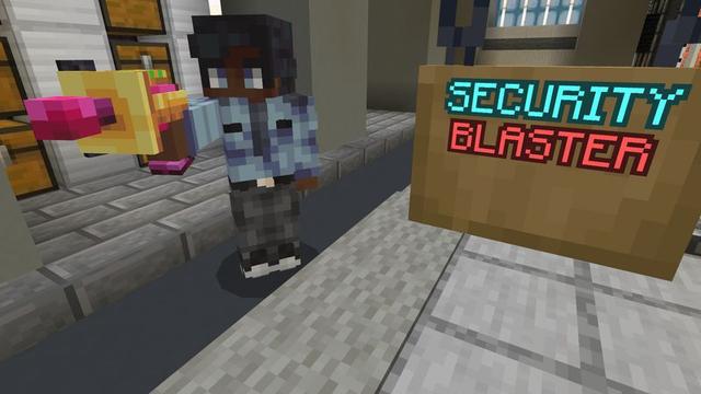 Screenshot of the Minecraft Bedrock Marketplace product SECURITY Add-On created by 5 Frame Studios.