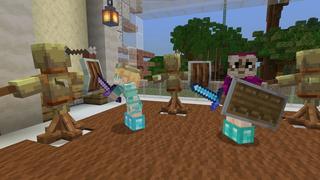 Screenshot of the Minecraft Bedrock Marketplace product Security Bunker created by 5 Frame Studios.