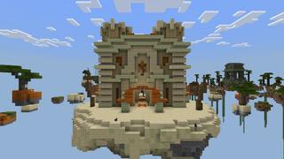 Screenshot of the Minecraft Bedrock Marketplace product Sky Island Expansion created by 5 Frame Studios.