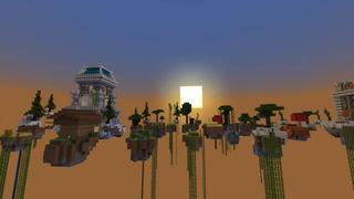 Screenshot of the Minecraft Bedrock Marketplace product Sky Island Expansion created by 5 Frame Studios.