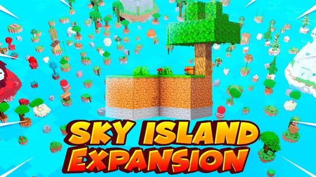 Thumbnail of the Minecraft Bedrock Marketplace product Sky Island Expansion created by 5 Frame Studios.
