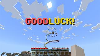 Screenshot of the Minecraft Bedrock Marketplace product Sky Parkour created by 5 Frame Studios.