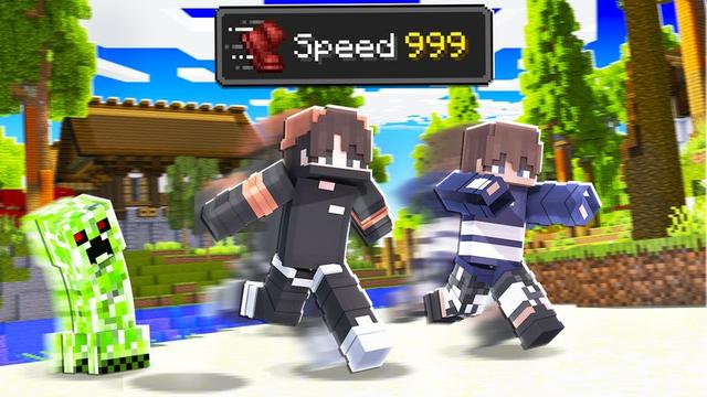 Thumbnail of the Minecraft Bedrock Marketplace product Super Speed Survival created by 5 Frame Studios.