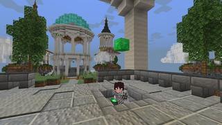 Screenshot of the Minecraft Bedrock Marketplace product Treasure Sky Battle created by 5 Frame Studios.