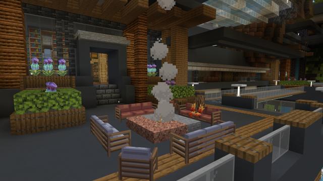 Screenshot of the Minecraft Bedrock Marketplace product Treehouse Base created by 5 Frame Studios.